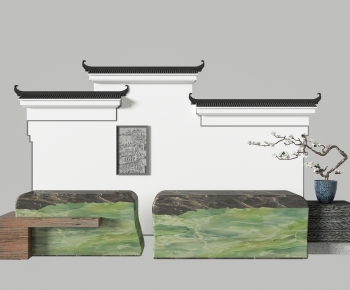 New Chinese Style Counter Bar-ID:587492949