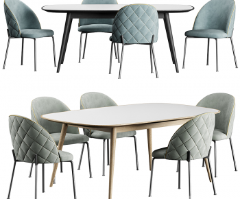Modern Dining Table And Chairs-ID:466851006