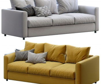 Modern Three-seat Sofa-ID:642633915