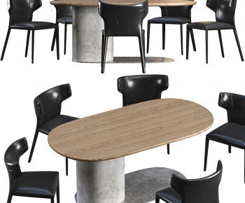 Modern Dining Table And Chairs-ID:860111958