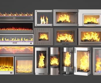 Modern Electronic Fireplace-ID:686954024