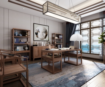 New Chinese Style Study Space-ID:303647048