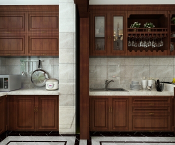 New Chinese Style Kitchen Cabinet-ID:564302924