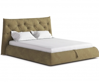 Modern Double Bed-ID:782784949