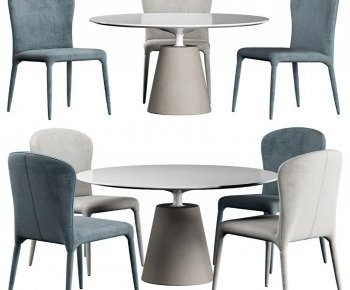 Modern Dining Table And Chairs-ID:945437912
