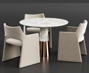 Modern Dining Table And Chairs-ID:290885935