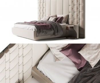 Modern Double Bed-ID:508124116