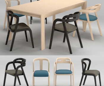 Modern Dining Table And Chairs-ID:898170952