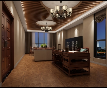 Chinese Style Study Space-ID:489769947