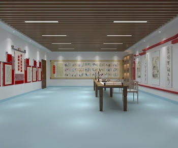 Chinese Style Exhibition Hall-ID:329755078