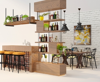 Industrial Style Counter Bar-ID:179053072