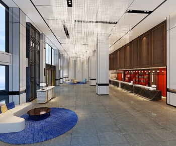 New Chinese Style Lobby Hall-ID:319739106