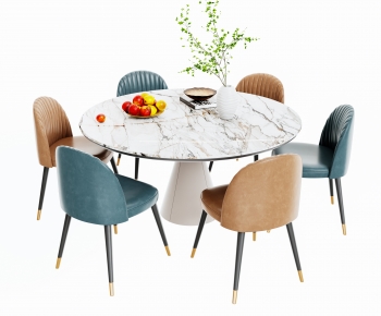 Modern Dining Table And Chairs-ID:902272943