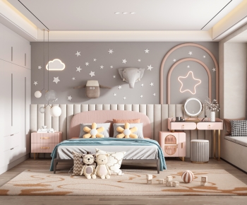 Modern Girl's Room Daughter's Room-ID:846409814