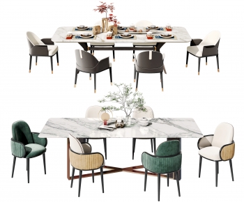 Modern Dining Table And Chairs-ID:737793927