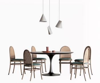 Nordic Style Dining Table And Chairs-ID:460216051