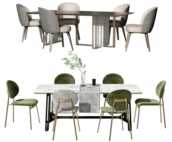 Modern Dining Table And Chairs-ID:579960114