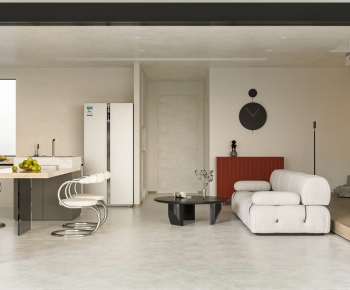 Wabi-sabi Style A Living Room-ID:956980947