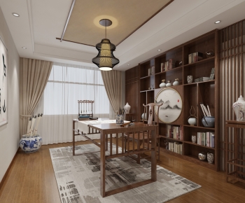 New Chinese Style Study Space-ID:378700023