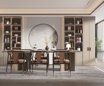 New Chinese Style Dining Room-ID:873395928