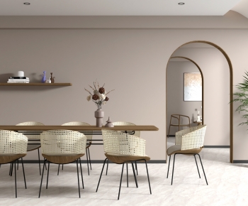Nordic Style Dining Room-ID:977591046