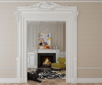 French Style Fireplace-ID:302867891