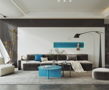 Modern A Living Room-ID:526933912