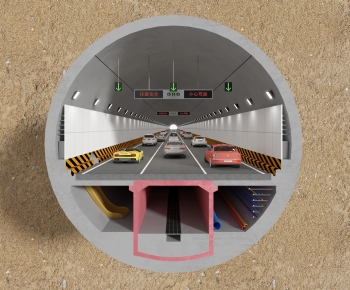 现代隧道模型汽车-ID:963881093