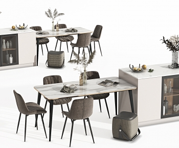 Modern Dining Table And Chairs-ID:833158971