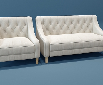 American Style Single Sofa-ID:182220949
