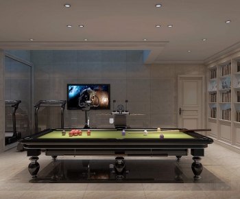 Simple European Style Billiards Room-ID:258510119