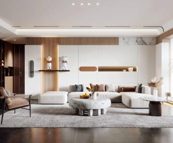 Modern A Living Room-ID:973496915