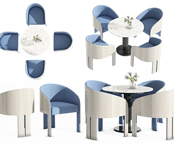 Modern Dining Table And Chairs-ID:911475908