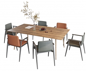 Modern Dining Table And Chairs-ID:769905098