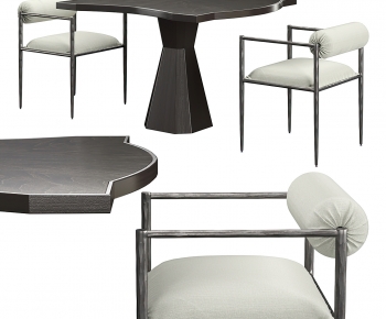 Modern Dining Table And Chairs-ID:665769102