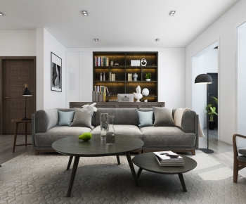 Modern A Living Room-ID:777021887