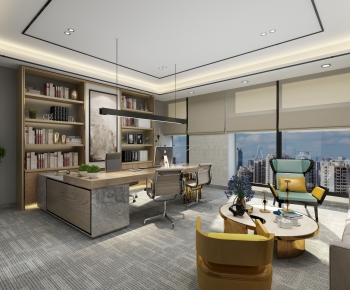 Modern Manager's Office-ID:626430035