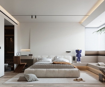 Modern Wabi-sabi Style Bedroom-ID:269239903