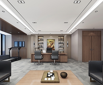 Modern Manager's Office-ID:922375923