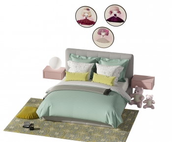 Modern Child's Bed-ID:717837107