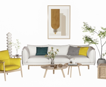 Nordic Style Sofa Combination-ID:487837089