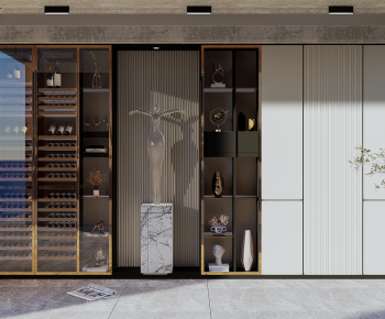 Modern Wine Cabinet-ID:737278947