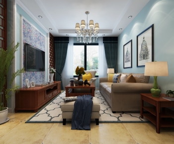 American Style A Living Room-ID:139266972
