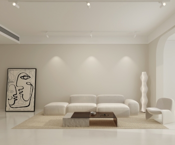 Wabi-sabi Style A Living Room-ID:491751916