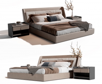 New Chinese Style Double Bed-ID:238659441