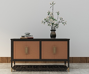 New Chinese Style Side Cabinet/Entrance Cabinet-ID:806344997