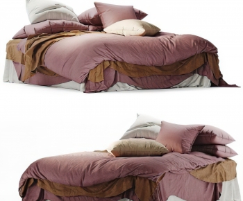 Modern Double Bed-ID:335078954