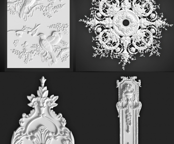 Simple European Style Carving-ID:293586026