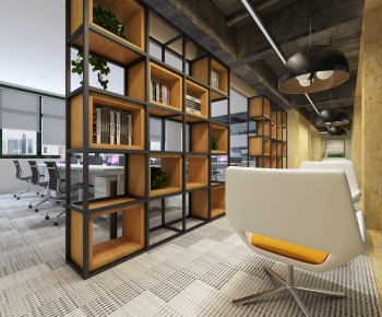Industrial Style Manager's Office-ID:589380987