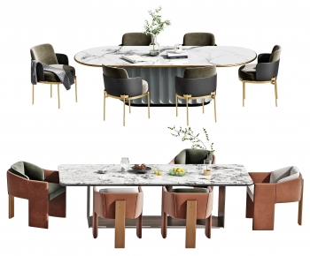 Modern Dining Table And Chairs-ID:832097057